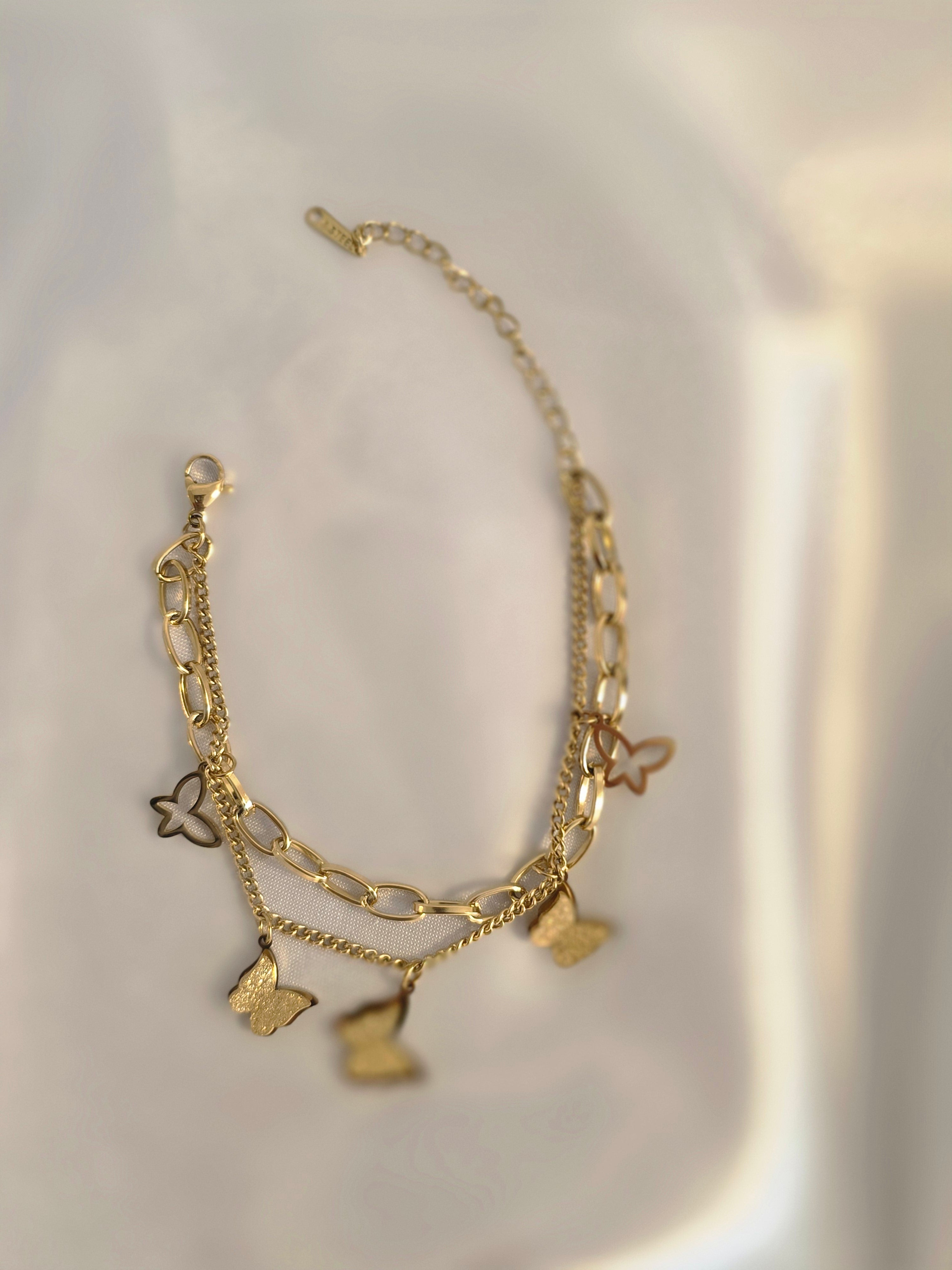 SCHÖNE ARMBAND WASSERFEST NICKELFREI