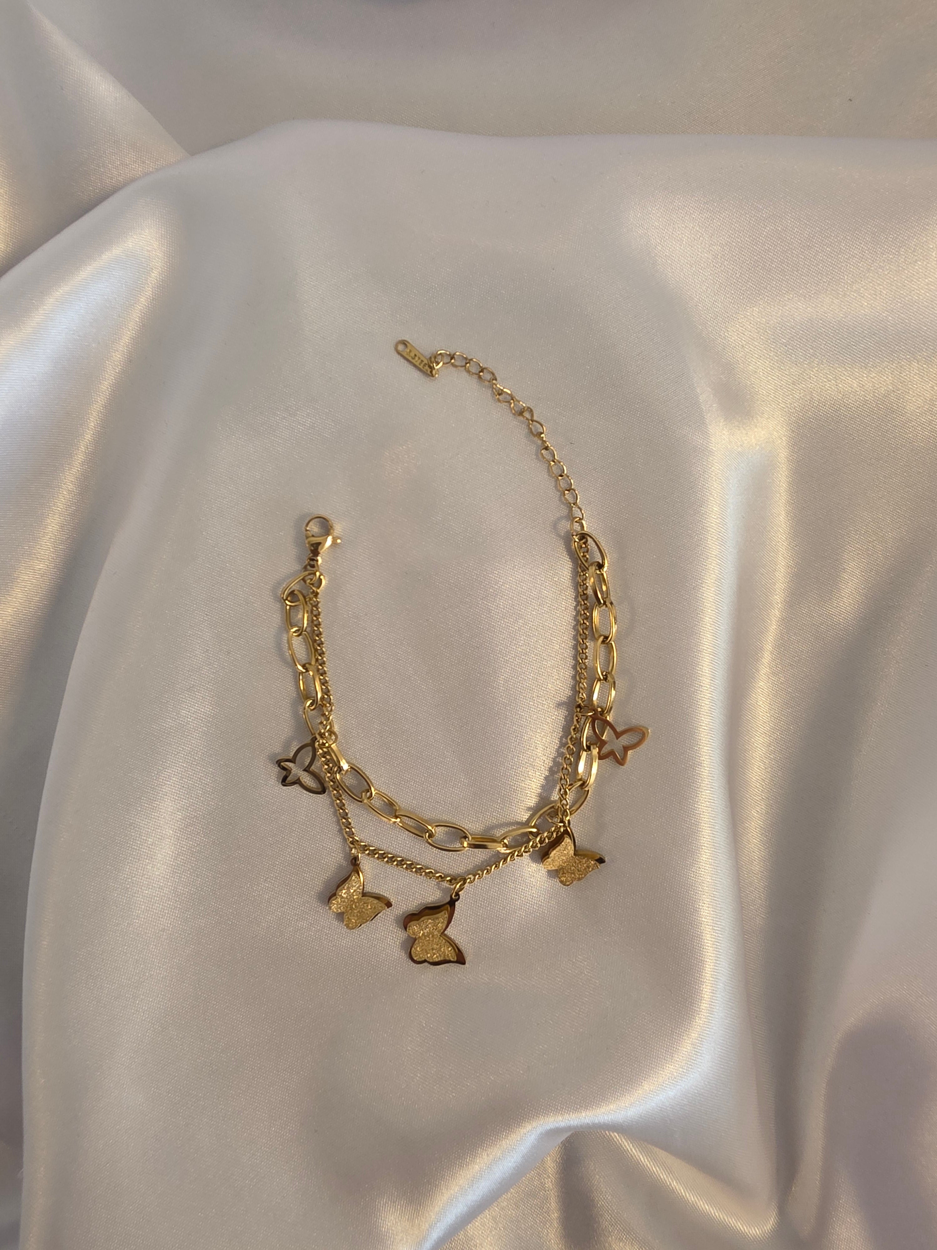SCHÖNE ARMBAND WASSERFEST NICKELFREI